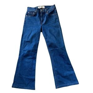 Reformation mid rise cropped jeans